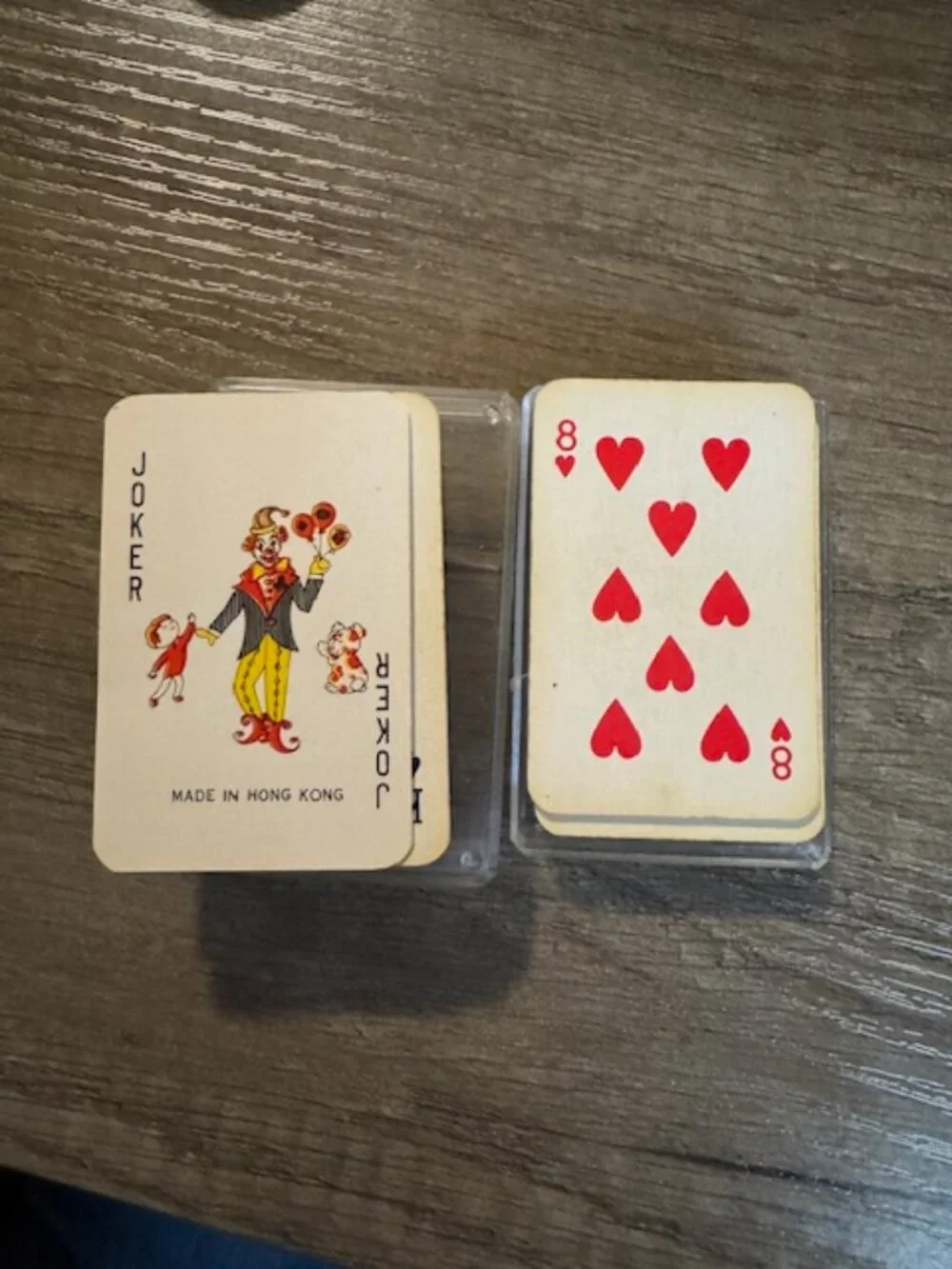 Vintage Disneyland Mini Playing Cards • 1960s WDP • Original Case/Price Sticker - Picture 3 of 4
